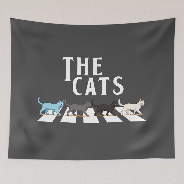 Item preview, Los gatos - Abbey Road designed and sold by Nacho Average Designs.