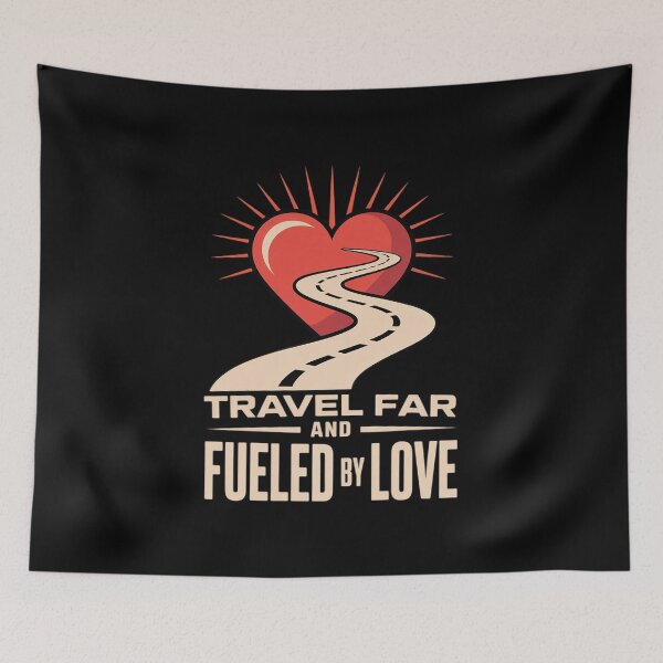 Item preview, Family Travel Matching Set - Travel Far Fueled by Love designed and sold by AmparoBoyle.