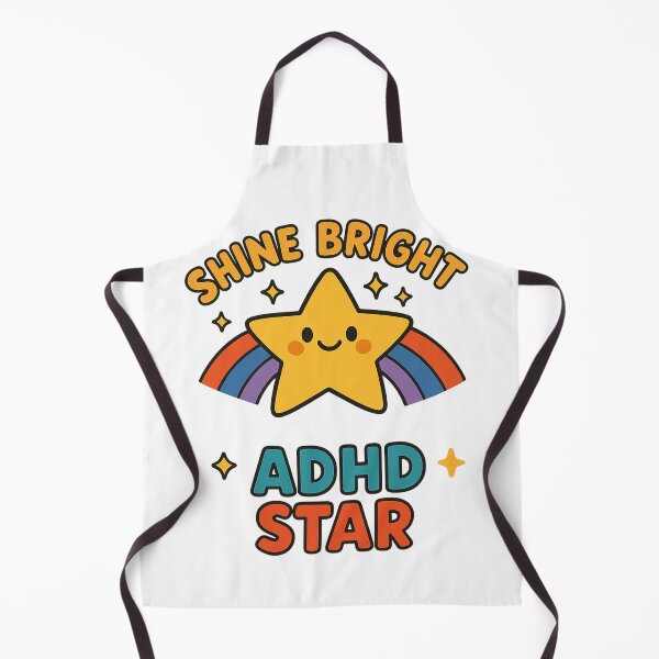 Item preview, Shine Bright ADHD Star – Be Unstoppable designed and sold by MomParentADHD.
