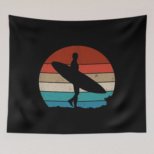 Item preview, Vintage Surfer - Surfing & Beach Lovers designed and sold by ishanaveraty.