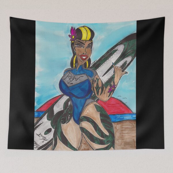 Item preview, Surfer designed and sold by Ronald Woods.