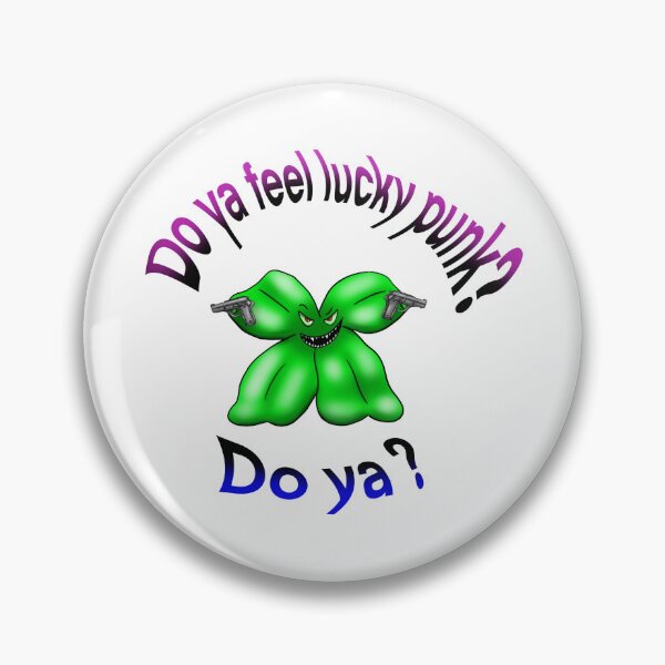 Item preview, Do ya feel lucky punk? Clover Eastwood designed and sold by thingamebobb.