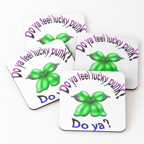 Item preview, Do ya feel lucky punk? Clover Eastwood designed and sold by thingamebobb.