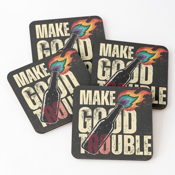 Item preview, Make Good Trouble designed and sold by DeWolfe Wyrks.