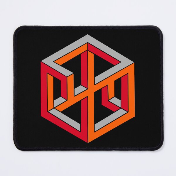 Item preview, Impossible cube optical illusion designed and sold by DaveDanchuk.