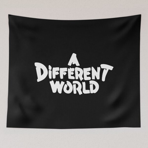 Item preview, A Different World Vintage Defunct Tv Show Logo Fan  designed and sold by TaylorCame.