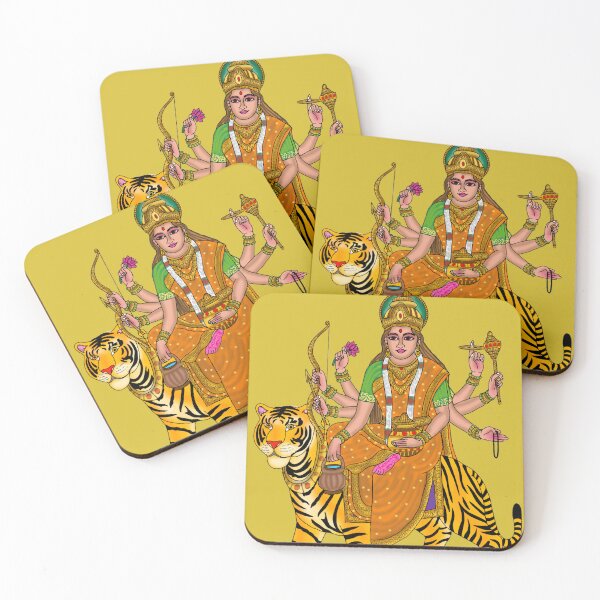 Item preview, Goddess Kushmanda Divine Art designed and sold by Harshit_Digital_Arts.