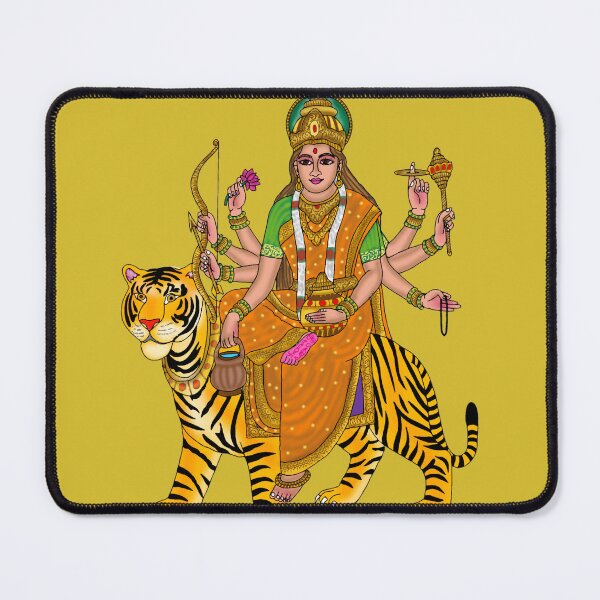 Item preview, Goddess Kushmanda Divine Art designed and sold by Harshit_Digital_Arts.