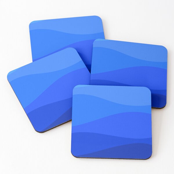 Item preview, Simple blue waves designed and sold by mellowmornings.
