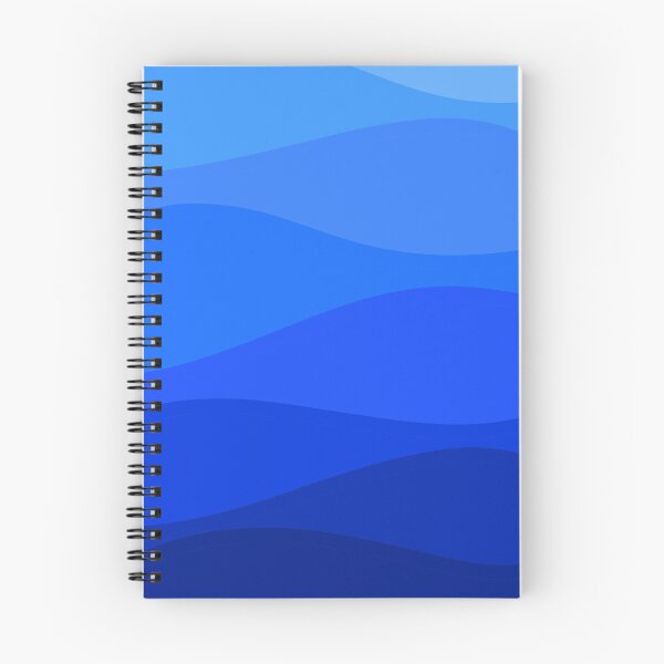 Item preview, Simple blue waves designed and sold by mellowmornings.