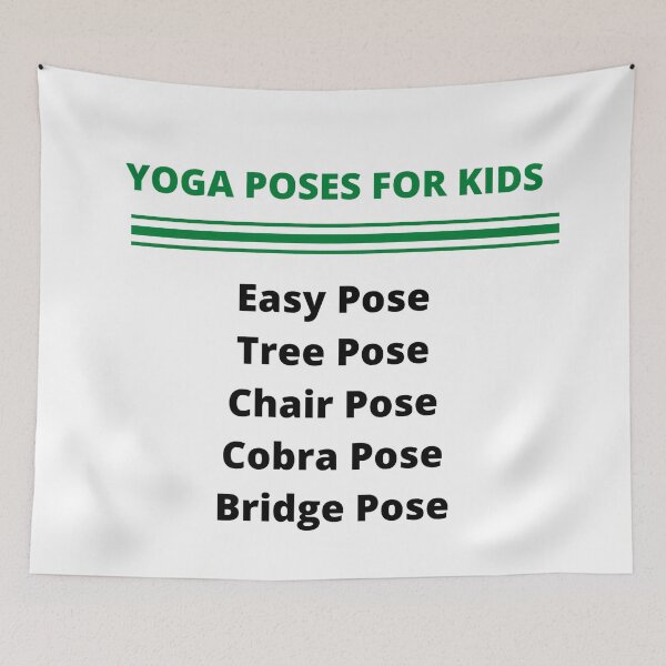 Item preview, Yoga Poses For Kids designed and sold by Cultradesign.