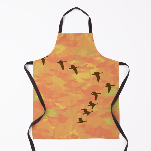 Item preview, Flying in a V-Formation — Migratory Birds at Sunset designed and sold by ZorianArt.