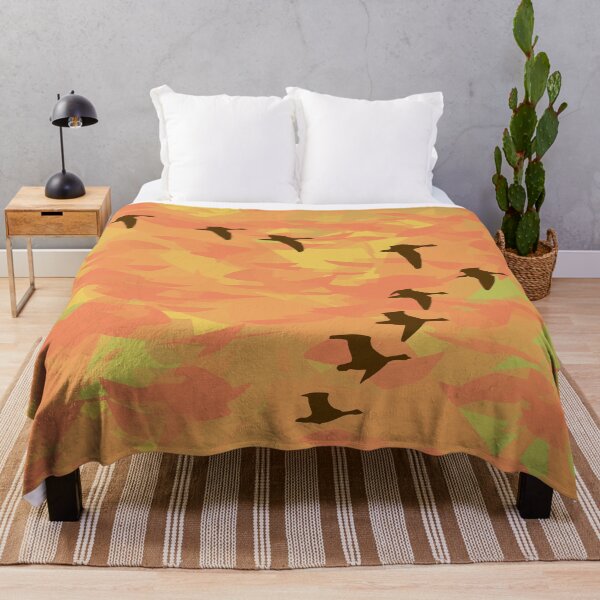 Item preview, Flying in a V-Formation — Migratory Birds at Sunset designed and sold by ZorianArt.