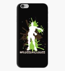 Floss Dance - Floss Like a Boss - Green/Brown iPhone Case