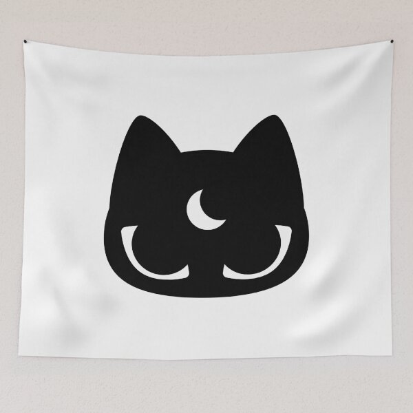 Item preview, Black Cat Cool Moon 03 designed and sold by Lailaynta.