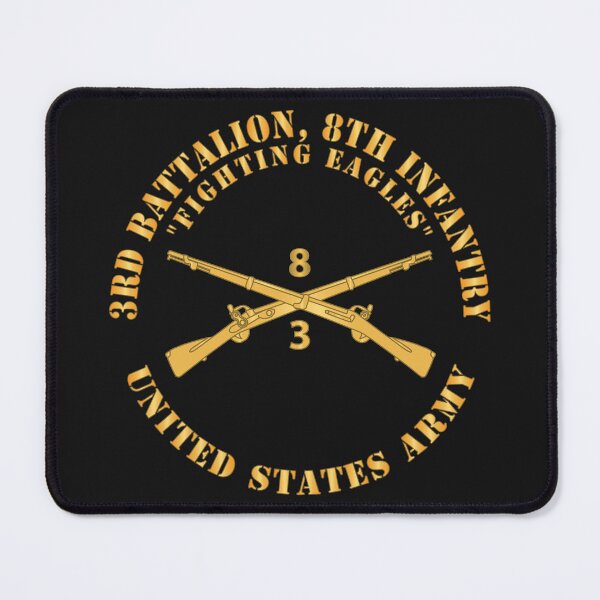 Item preview, Army - 3rd Battalion, 8th Infantry Regiment Branch - Fighting Eagles - US Army X 300 designed and sold by Military Insignia Products.