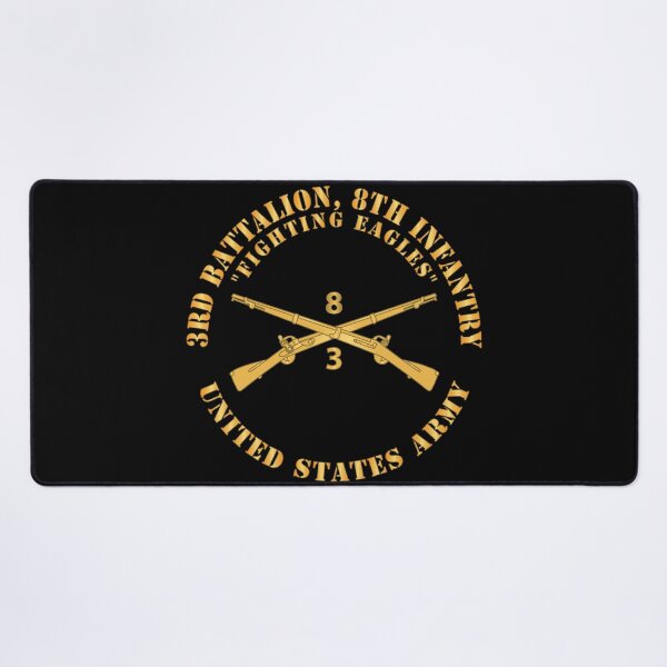 Item preview, Army - 3rd Battalion, 8th Infantry Regiment Branch - Fighting Eagles - US Army X 300 designed and sold by Military Insignia Products.