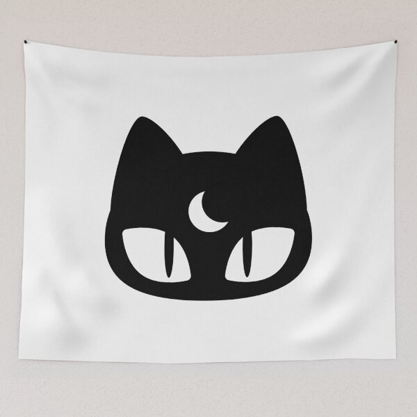 Item preview, Black Cat Cool Moon 02 designed and sold by Lailaynta.