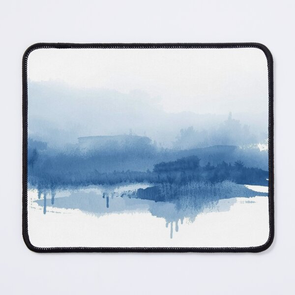 Item preview, Blue Mist – Serene Layers in Motion designed and sold by Art of Abundance.