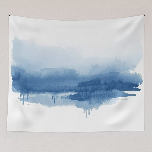 Item preview, Blue Mist – Serene Layers in Motion designed and sold by Art of Abundance.