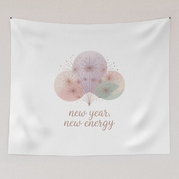 Item preview, New Year, New Energy | Inspirational Design designed and sold by Ammar Studio.