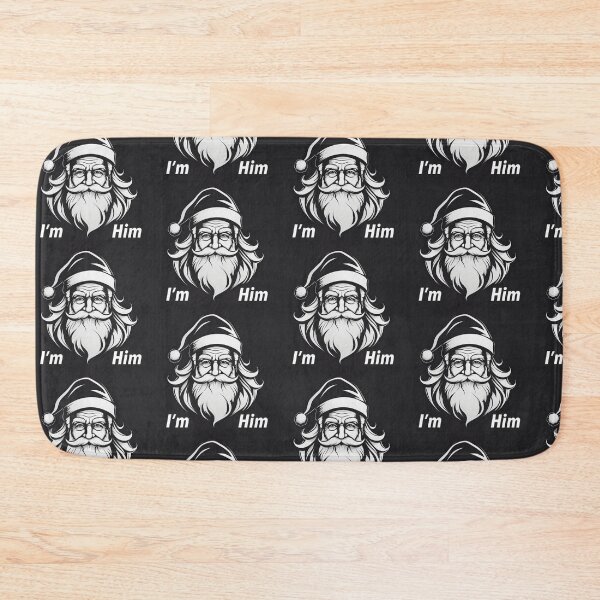 Item preview, Santa Claus I'm Him Print Novelty T-Shirt designed and sold by PSST-Design.