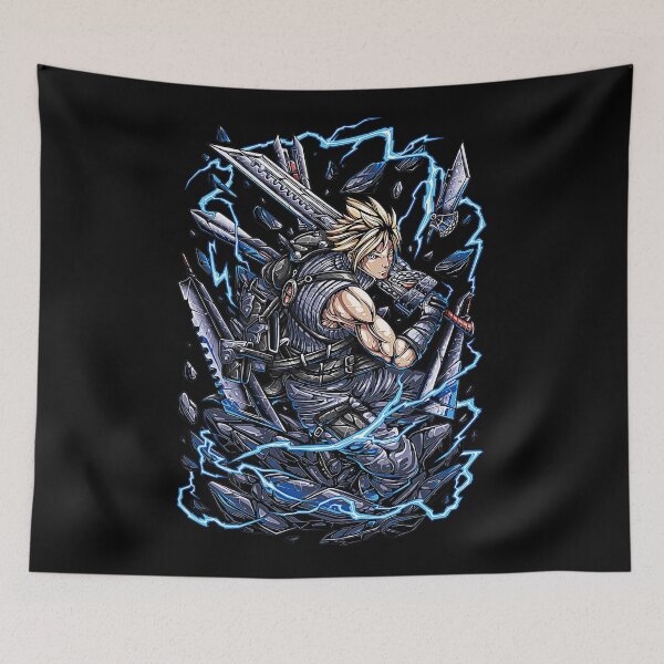 Item preview, Final Fantasy - Cloud Attack designed and sold by manibreen.