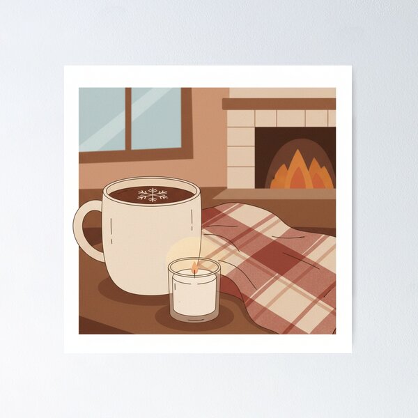 Item preview, Cozy Holiday Vibes Hot Cocoa Season designed and sold by 0606PM.