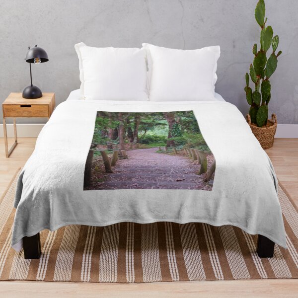 Item preview, Forest Pathway with Tall Trees designed and sold by Phakade's Photos.