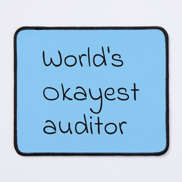 Item preview, World's okayest auditor designed and sold by Creations by lyne.