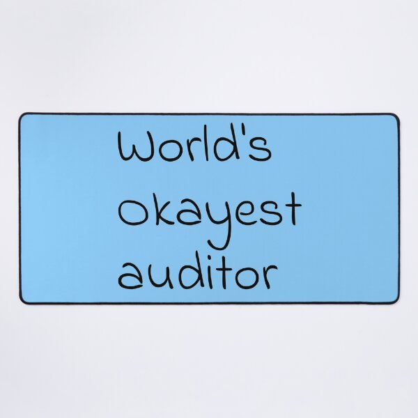 Item preview, World's okayest auditor designed and sold by Creations by lyne.