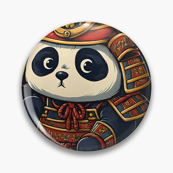 Item preview, Bad Knees Samurai Panda designed and sold by EBBSW.