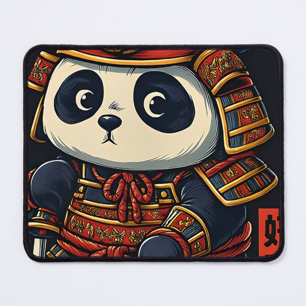 Item preview, Bad Knees Samurai Panda designed and sold by EBBSW.