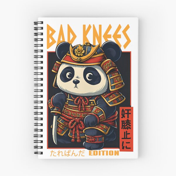 Item preview, Bad Knees Samurai Panda designed and sold by EBBSW.