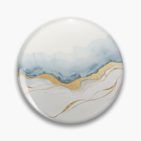 Item preview, Blue and Gold in Quiet Motion designed and sold by Art of Abundance.