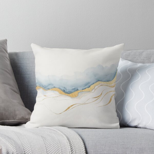 Item preview, Blue and Gold in Quiet Motion designed and sold by Art of Abundance.