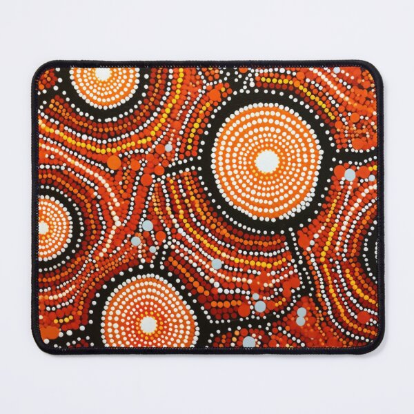 Item preview, Aboriginal Inspired Dot Art - Somewhere in Lichfield designed and sold by GrinGalore.