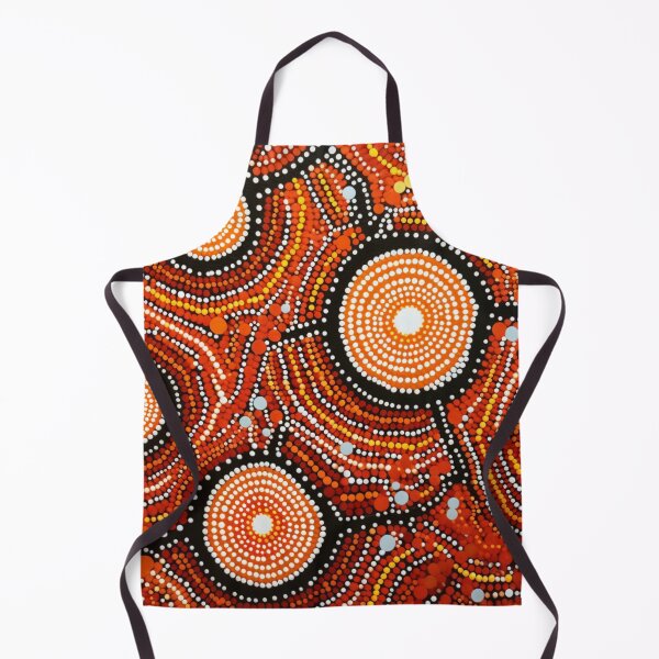 Item preview, Aboriginal Inspired Dot Art - Somewhere in Lichfield designed and sold by GrinGalore.
