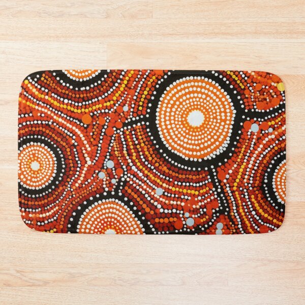 Item preview, Aboriginal Inspired Dot Art - Somewhere in Lichfield designed and sold by GrinGalore.