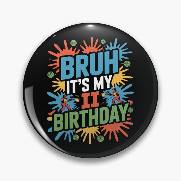Item preview, Bruh It's My 11th Birthday Paintball 11 Year Old Bday Boy14  designed and sold by MicanCuteStore.