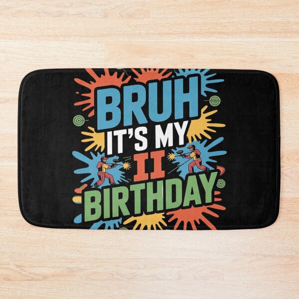 Item preview, Bruh It's My 11th Birthday Paintball 11 Year Old Bday Boy14  designed and sold by MicanCuteStore.