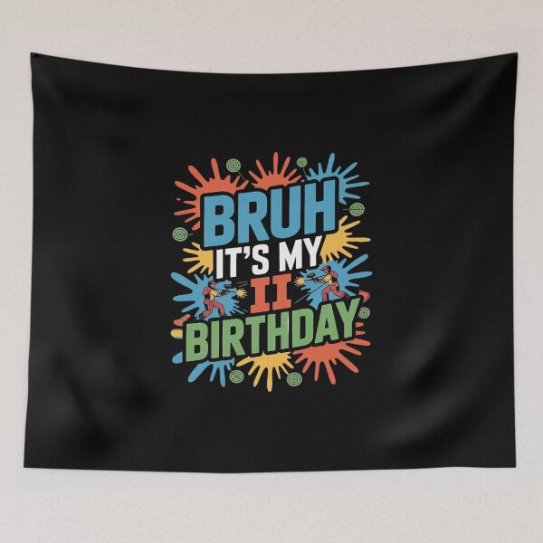 Item preview, Bruh It's My 11th Birthday Paintball 11 Year Old Bday Boy14  designed and sold by MicanCuteStore.