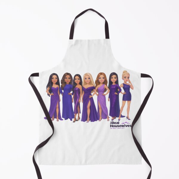 Item preview, Real Housewives Salt Lake City Inspired Cartoon Art – Purple Glam Squad designed and sold by SimplyJasper.