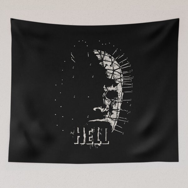 Item preview, Hellraiser Pinhead Hell Face designed and sold by LapinMagnetik.