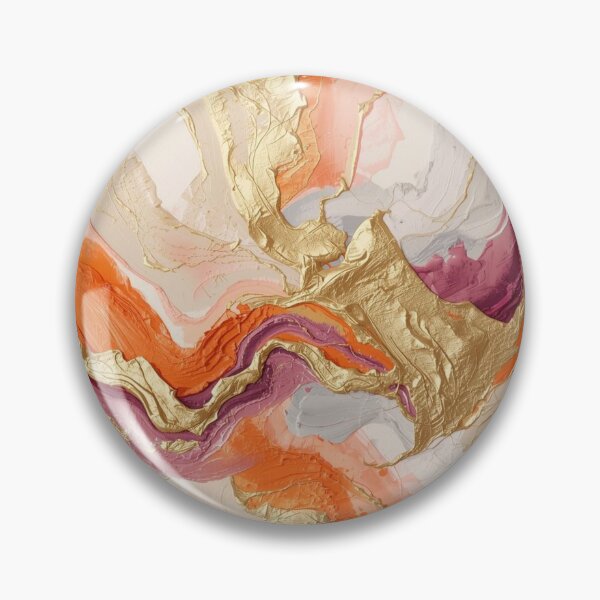 Item preview, Where the Light Turned – Swirl of Gold, Fire, and Violet Memory designed and sold by Art of Abundance.