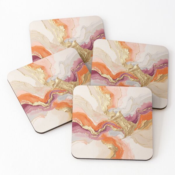 Item preview, Where the Light Turned – Swirl of Gold, Fire, and Violet Memory designed and sold by Art of Abundance.