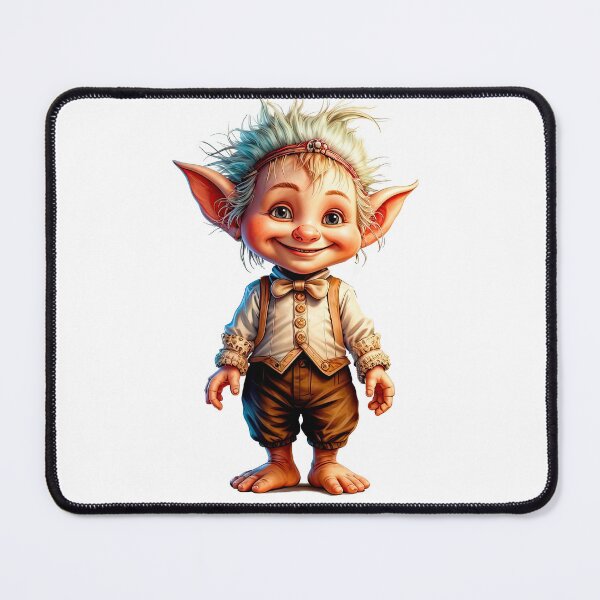 Item preview, Whimsical Goblin Child Fantasy Art designed and sold by LanaGustavsson.