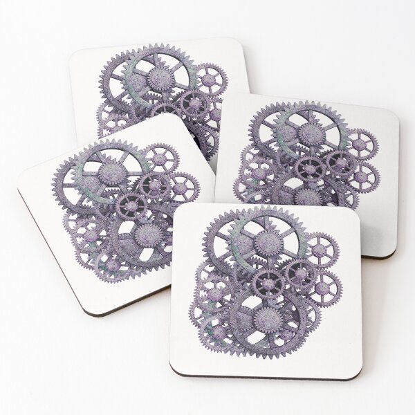 Item preview, Steampunk Gears — Rusty Mechanical Art Design designed and sold by Gothic Fantasy.