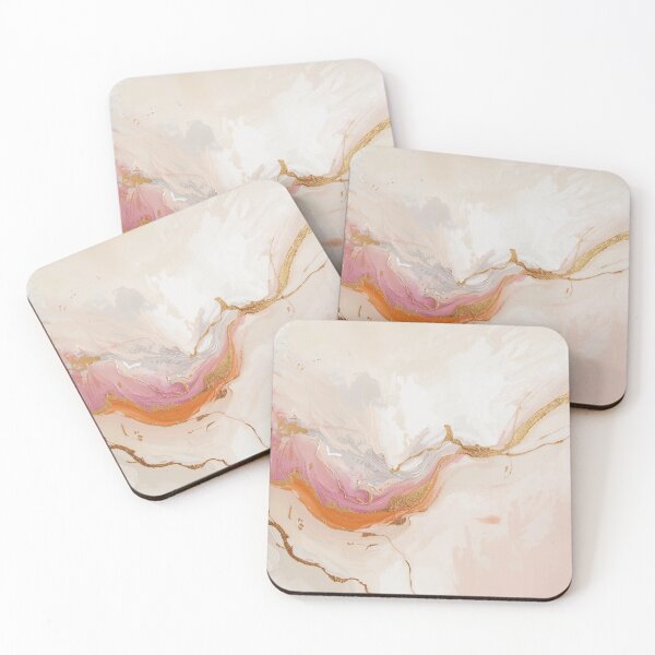 Item preview, Blush Stone Memory – Veins of Light in Quiet Color designed and sold by Art of Abundance.