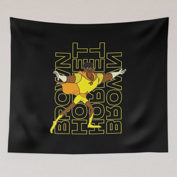 Item preview, Brown Hornet - Yellow Outline  designed and sold by TaylorCame.